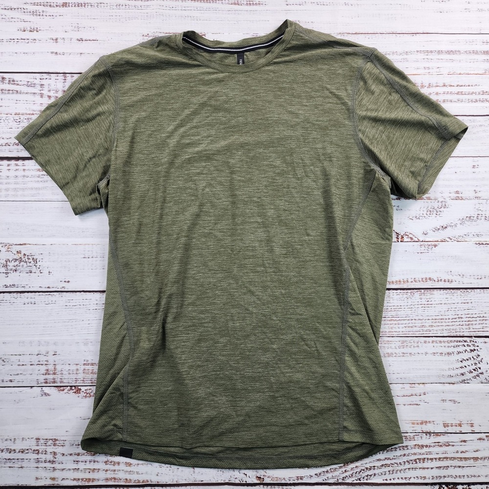 Ten Thousand Versatile Shirt Men's M Green Short Sleeve Performance Mesh